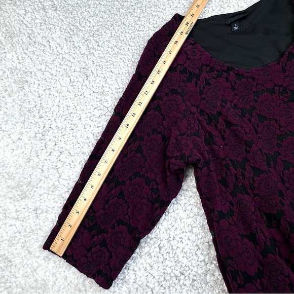 Torrid Brushed Floral Skater Dress Velvet Burnout Lace Romantic Fairy Grunge 3 - Picture 11 of 14